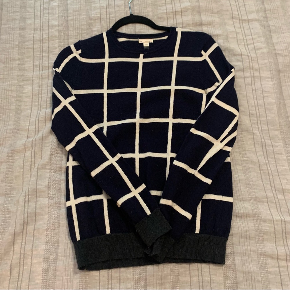 Navy Gap Patterned Sweater